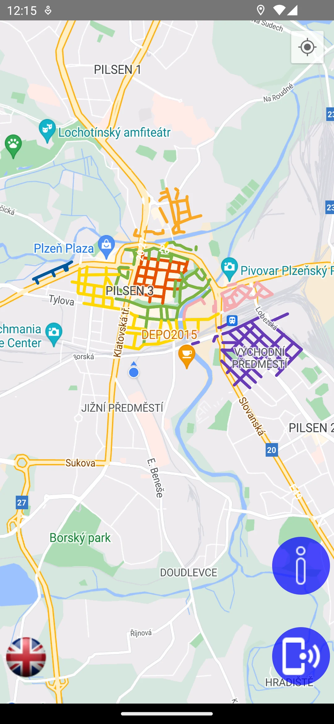 Parking Pilsen screenshot