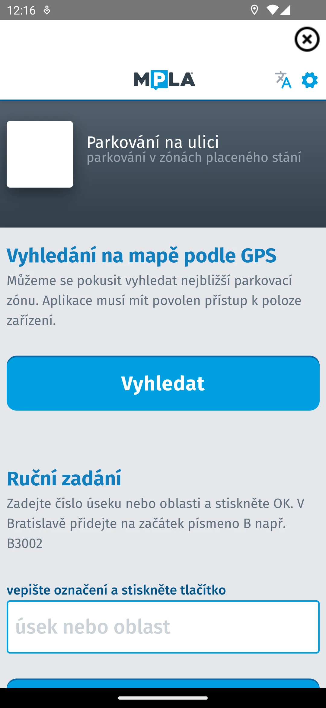 Parking Pilsen screenshot
